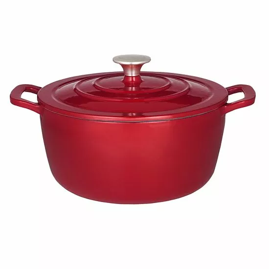 Food Network™ 5-qt. Enameled Cast-Iron Dutch Oven Turquoise