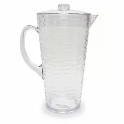 Food Network™ Clear Textured Acrylic Pitcher With Lid