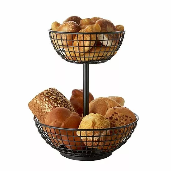 Food Network™ Wire 2-Tier Basket - Image 3