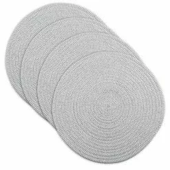 Food Network™ Braided Gray Placemat 4-pk.