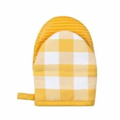 Food Network™ Turmeric Buffalo Check Mini Oven Mitt