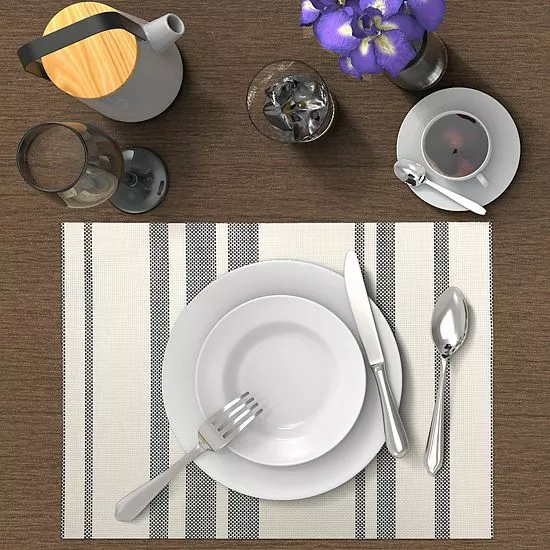 Food Network™ Farmstead Stripe Woven Placemat 4-pk. - Image 2