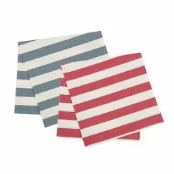 Food Network™ Red & Blue Stripe Flour Sack Kitchen Towel 2-pk.