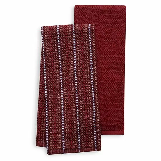Food Network™ Awning Stripe Kitchen Towel 2-pk. Brown - Image 12