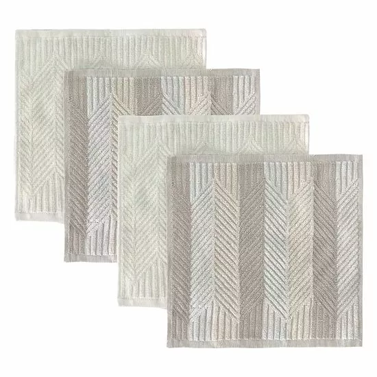 Food Network™ Carve Dishcloth 4-pk. White - Image 2