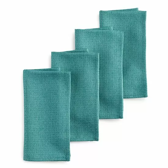 Food Network™ Easy-Care Woven Dinner Napkin 4-pk. Garnet - Image 3