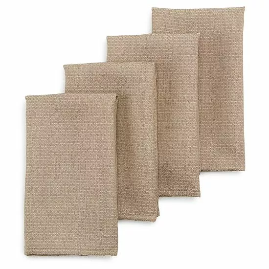 Food Network™ Easy-Care Woven Dinner Napkin 4-pk. Garnet - Image 4