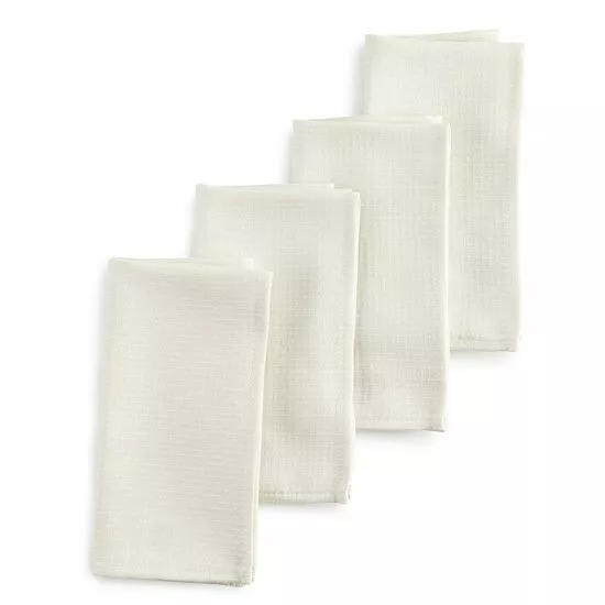 Food Network™ Easy-Care Woven Dinner Napkin 4-pk. Garnet - Image 7