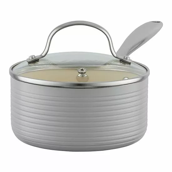 Food Network™ Farmstead 10-pc. Nonstick Ceramic Cookware Set Light Blue - Image 5