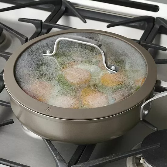 Food Network™ 14-pc. Textured Titanium Nonstick Cookware Set - Image 4