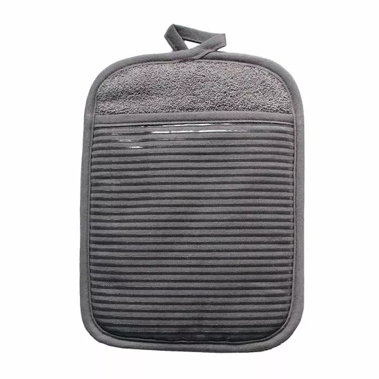 Food Network™ Striped Silicone Pot Holder Aqua - Image 4