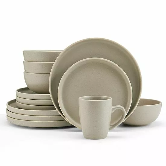 Food Network™ Remi 16-pc. Dinnerware Set Tan