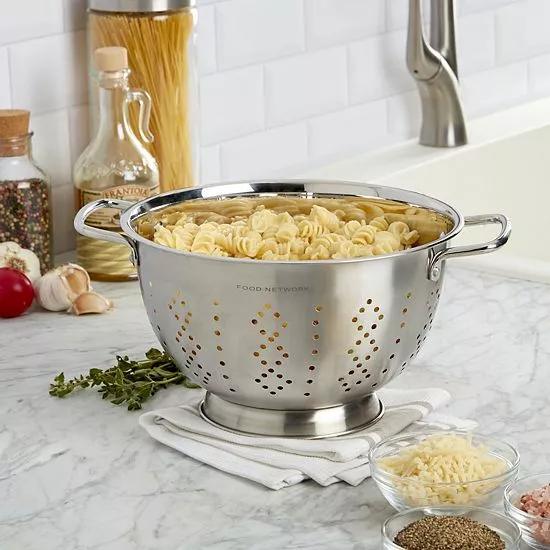 Food Network™ 5-qt. Stainless Steel Colander - Image 2