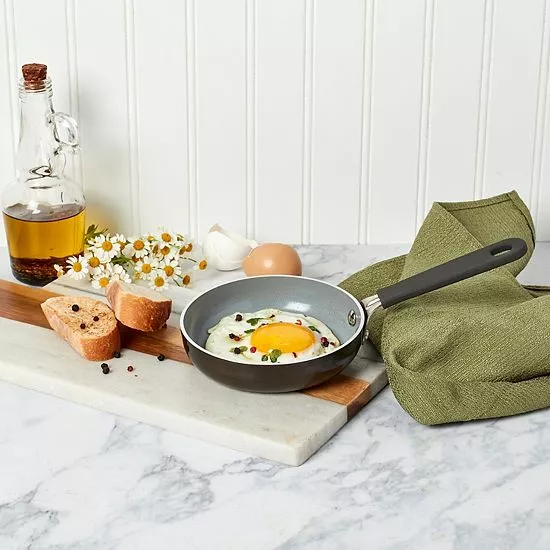 Food Network™ 5-in. Ceramic Nonstick Frypan Aqua - Image 2