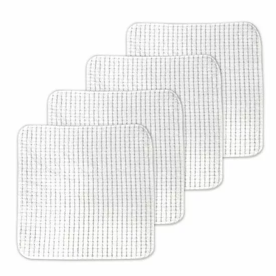 Food Network™ Terry Dish Scrubber 4-pk. Gray - Image 4
