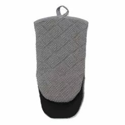 Food Network™ Soft Terry Oven Mitt Grey